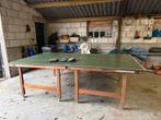 Heemskerk Tafeltennistafel met Batjes & Net, Ophalen, Gebruikt, Tafel Indoor, Wedstrijdformaat