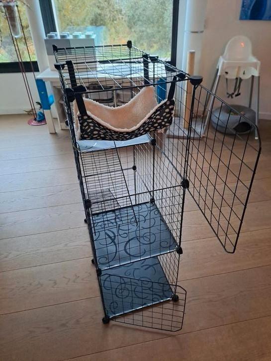 Kitten Bench, Dieren en Toebehoren, Kattenmanden, Gebruikt, Ophalen