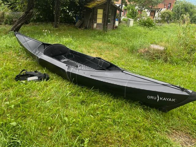 ORU opvouwbare Kajak, Beach Sport LT, Watersport en Boten, Kajaks, Zo goed als nieuw, 1-persoons, Ophalen