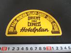 sticker 1982 orient express hotelplan den haag zagreb athen*, Verzamelen, Ophalen, Zo goed als nieuw