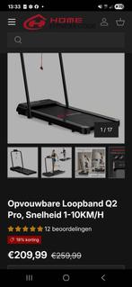 Loopband Q2 pro snelheid 1-10 km, Ophalen, Nieuw, Loopband