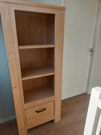 Boekenkast Elmhout met Lade, Huis en Inrichting, Ophalen, Gebruikt, 50 tot 100 cm, Landelijk
