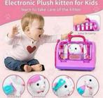 Kind kinderen speelgoed set Kat geluid huisdier verzorgen 3+, Nieuw, Ophalen of Verzenden, H, H