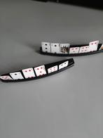 Speelkaarten houders twee stuks, Hobby en Vrije tijd, Gezelschapsspellen | Kaartspellen, Ophalen of Verzenden, Zo goed als nieuw