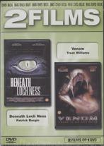11) 2 films: Beneath Loch Ness & Venom: met Treat Williams, Vanaf 12 jaar, Ophalen of Verzenden, Gebruikt, Actie