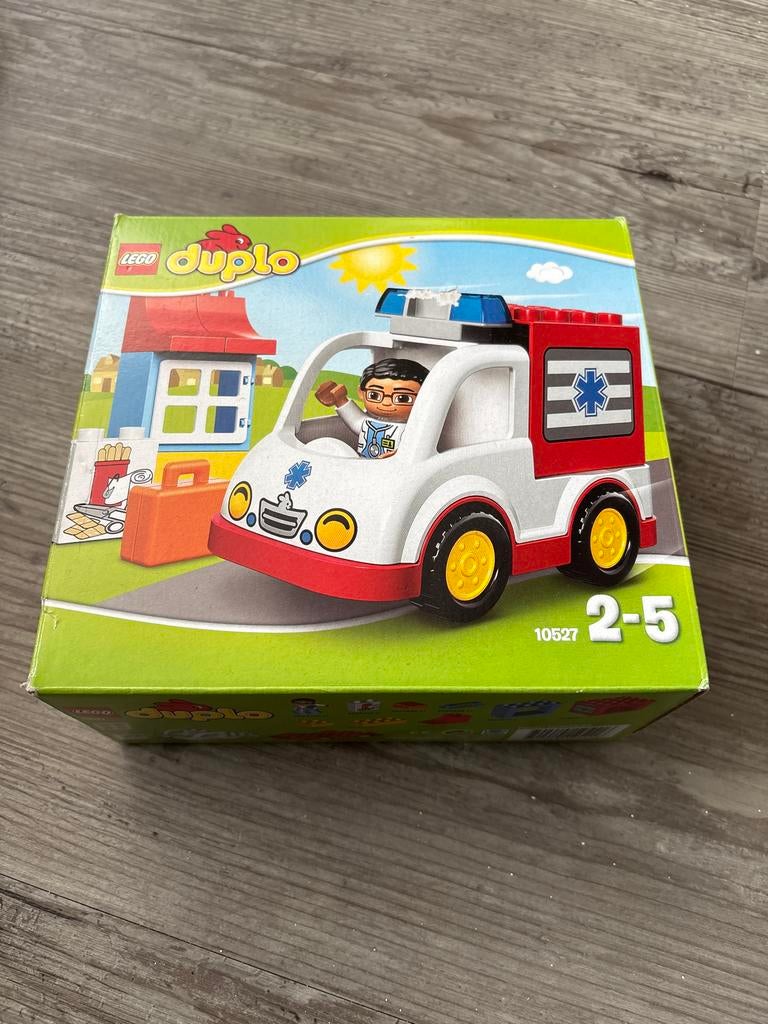 Lego Duplo Ambulance 10527 - Complete Set, Ophalen of Verzenden, Zo goed als nieuw, Complete set, Duplo