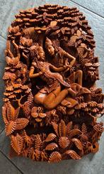 Een mooie Rama en Shinta houtwerk uit Bali, Ophalen of Verzenden