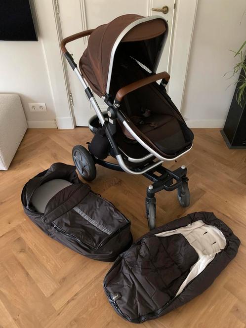 Joolz geo, Kinderen en Baby's, Kinderwagens en Combinaties, Gebruikt, Kinderwagen, Overige merken, Luchtbanden, Met reiswieg, Verstelbare duwstang