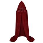 Rode cape (volwassene kinder dames meisjes mantel feest), Verzenden, Nieuw, Bovenkleding