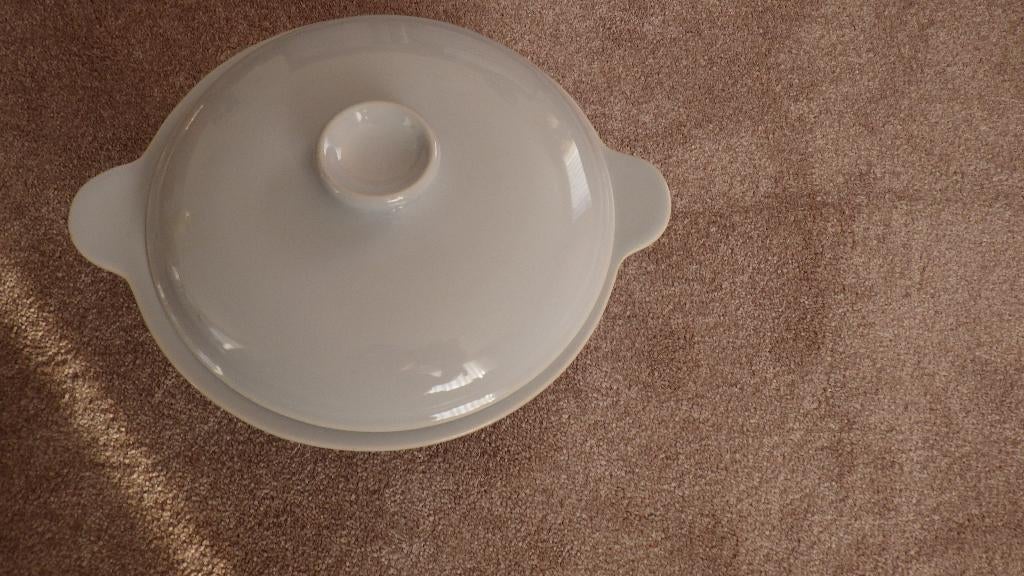 retro blauwe soepterrine, Ophalen of Verzenden, Huis en Inrichting