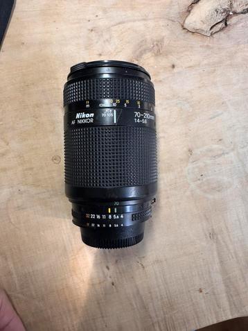 Nikon AF Nikkor 70-210mm f/4-5.6 zoomlens beschikbaar voor biedingen