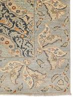 Handmade Persian wool Luxury Sultan Ziegler blue 269x351cm, Persian Perzisch vintage oosters hype, Crème, Ophalen of Verzenden
