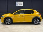 Peugeot 208 1.2 PureTech Automaat GT-Line Leder Navi Memory, Gebruikt, Zwart, 1133 kg, Leder