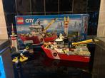 Lego brandweer boot 60109-compleet, Ophalen of Verzenden, Nieuw, Complete set, Lego