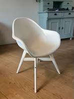 Ikea fanbyn stoel wit, Huis en Inrichting, Ophalen of Verzenden, Zo goed als nieuw, Wit