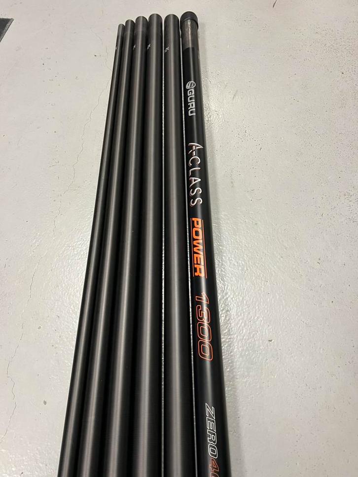 Guru a class power pole 13m pack vaste hengel, Watersport en Boten, Hengelsport | Witvissen, Ophalen