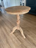 Wijntafel hout sober landelijk stoer wonen, Ophalen, Minder dan 55 cm, Rond, 60 cm of meer
