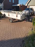 Clever boot met Yamaha 8pk buitenboordmotor en trailer, Ophalen, Tot 10 pk, Zo goed als nieuw, 3 tot 6 meter