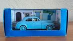 La Morris Tintin en pays de l'or noir Kuifje auto 1:43, Ophalen of Verzenden, Kuifje, Zo goed als nieuw, Beeldje of Figuurtje