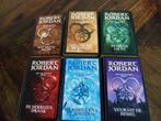 Robert Jordan Het Rad des Tijds. boek 1 tm 5 + Proloog hard-, Boeken, Fantasy, Ophalen, Zo goed als nieuw, Robert Jordan