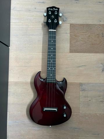 Elecktrische ukelele met tas Harley Benton beschikbaar voor biedingen