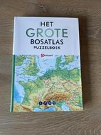 Het grote bosatlas puzzelboek – Denksport, Ophalen of Verzenden, Zo goed als nieuw, Puzzelboek