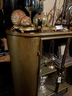 Goud metalen barmeubel - dressoir - drankenkastje – vitrine, Huis en Inrichting, Ophalen, Pietseweg 13A Oud Gastel, Info@ptmd.nl