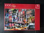 Jumbo Puzzel Times Square, New York (1000 stukjes), Ophalen of Verzenden, 500 t/m 1500 stukjes, Zo goed als nieuw, Legpuzzel