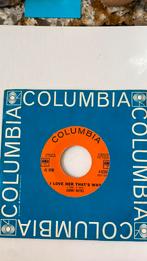 JoHNNY MATHIS: “ GINA” & I Love her that’s why, Ophalen of Verzenden, Gebruikt
