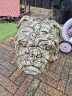 Betonnen Bulldog Tuinbeeld, Tuin en Terras, Tuinbeelden, Ophalen, Gebruikt, Dierenbeeld