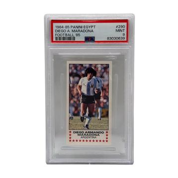 Panini Egypt 1984/85 - Diego Maradona PSA 9 beschikbaar voor biedingen