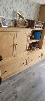 eikenwandmeubel, Huis en Inrichting, Ophalen, Gebruikt, Met deur(en), Eikenhout