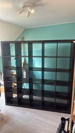 Kallax 5x5 zwart, Ophalen, Gebruikt, Minder dan 100 cm, 25 tot 50 cm