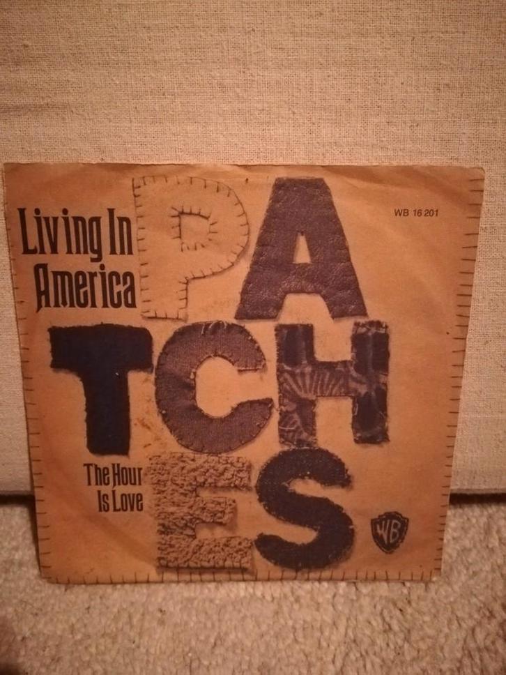 Patches (met Leo Sayer) - Living in America (1972), Cd's en Dvd's, Vinyl Singles, Gebruikt, Single, Pop, 7 inch, Ophalen of Verzenden