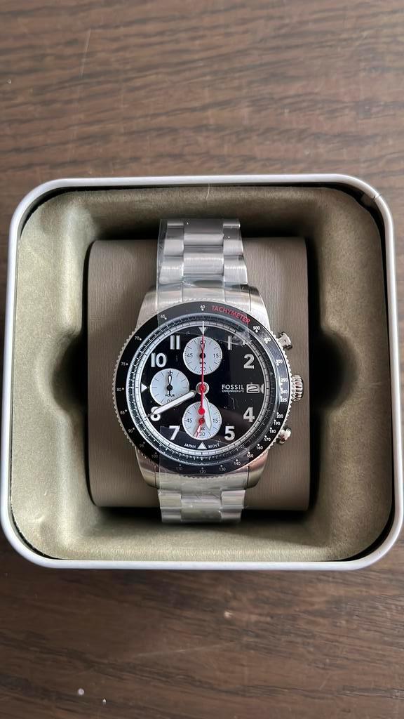 Horloge Fossil FS6045 Gloednieuw, Sieraden, Tassen en Uiterlijk, Horloges | Heren, Nieuw, Polshorloge, Overige merken, Staal, Staal