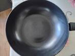 Brabantia wok 30cm. Zo goed als nieuw, Ophalen of Verzenden, Zo goed als nieuw, Gietijzer, Wok