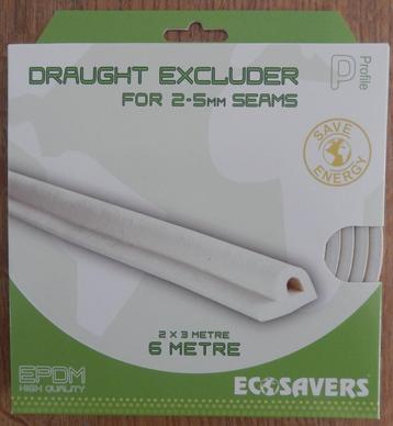 Ecosavers Tochtstrip P profiel 6 meter beschikbaar voor biedingen
