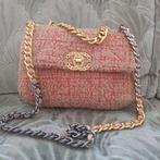 Classic tweed handbag, Sieraden, Tassen en Uiterlijk, Tassen | Damestassen, Ophalen of Verzenden, Gebruikt, Zwart, Schoudertasje