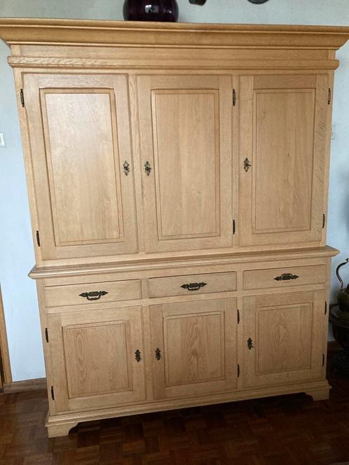 Houten buffetkast, Huis en Inrichting, Kasten | Buffetkasten, Zo goed als nieuw, 200 cm of meer, 150 tot 200 cm, 25 tot 50 cm