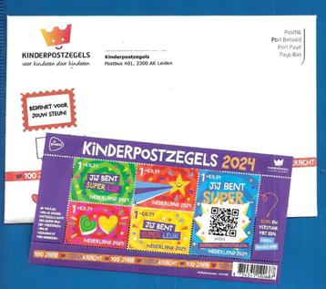 Postset Kinderpostzegels 2024 beschikbaar voor biedingen