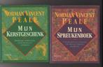 Mijn spreukenboek en Mijn kerstgeschenk Norman Vincent Peale, Ophalen of Verzenden, Gelezen, Spiritualiteit algemeen, Overige typen