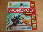 Monopoly Junior, Hobby en Vrije tijd, Gezelschapsspellen | Bordspellen, Een of twee spelers, Ophalen of Verzenden, Zo goed als nieuw