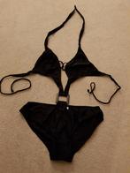 Semikini zwart maat 36 maat s bikini monokini badkleding, Verzenden, Zo goed als nieuw, Zwart