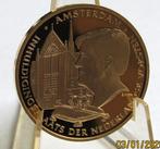 **  PENNING  Koning Alexander - Plated Gold  **, Verzenden, Goud, Nederland