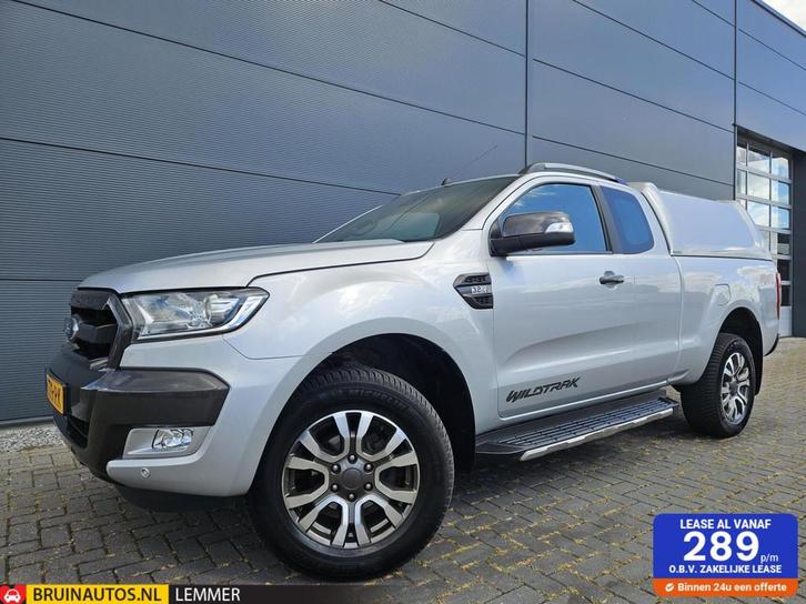 Ford Ranger 3.2 TDCi Wildtrak Supercab Prachtig Exemplaar 35, Auto's, Ford, Bedrijf, Te koop, Ranger, ABS, Achteruitrijcamera