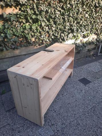 Kastje wastafel / keuken / boeken - handgemaakt  beschikbaar voor biedingen
