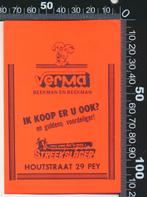 Sticker: Verma Beekman en Beekman - Pey, Ophalen of Verzenden, Zo goed als nieuw, Bedrijf of Vereniging