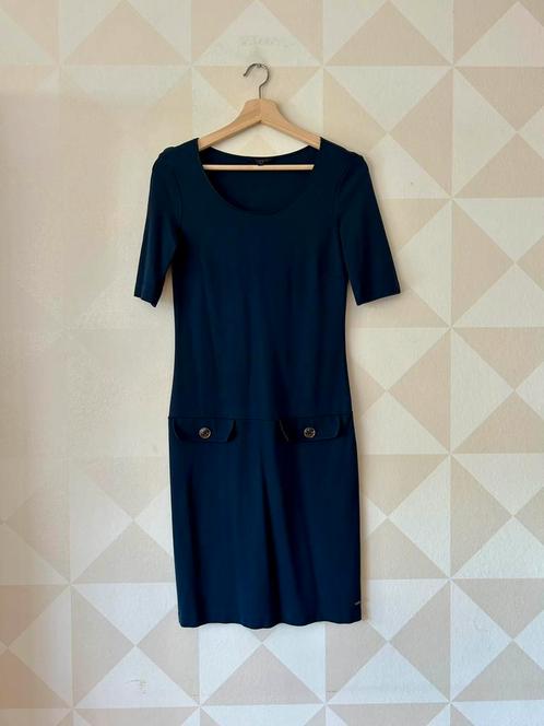 Tommy Hilfiger kokerjurk jurk blauw S/36, Kleding | Dames, Jurken, Zo goed als nieuw, Maat 36 (S), Blauw, Knielengte, Ophalen of Verzenden