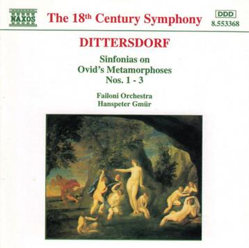 DITTERSDORF Sinfonias nos. 1 - 3 CD GMUR NAXOS NIEUWSTAAT beschikbaar voor biedingen