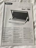 Fellowes Star+ 150 Inbindmachine, Ophalen, Gebruikt, Overige typen